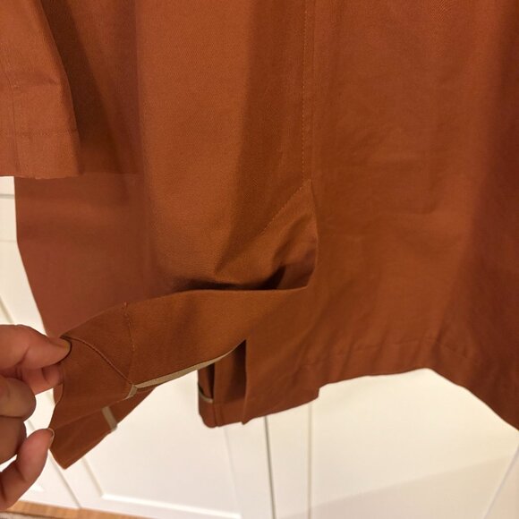 Everlane Cocoa Brown Mac Coat - Size 16 - Picture 13 of 15